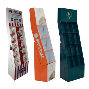 Thân Thiện Với Môi Tùy Chỉnh Cho <span class=keywords><strong>Pop</strong></span> Tông Hiển Thị Sàn Đứng In Giấy Hiển Thị Kệ Cho Nut Chai Kệ Hiển Thị - Product Image 6