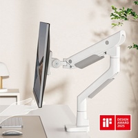Support d'écran à ressort à gaz robuste LDT99-C012UC 24"-57" 27kg pour moniteur, support d'écran ultra-large, support VESA