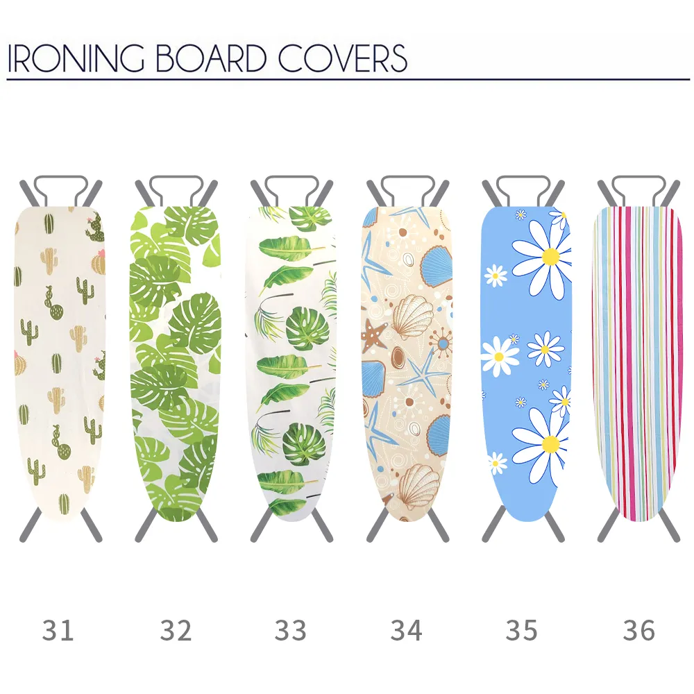 New pattern Customized design adjustable iron board cover ironing board cover