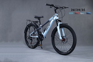 Versatile Mountain Bike a 21 velocità per bambini ciclo di marcia da 20/24/26 pollici con freno a disco per escursioni a piedi e in bicicletta - Product Image 6