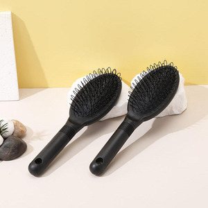 Professionnel <span class=keywords><strong>Boucle</strong></span> Perruque Brosse Extension De Cheveux Brosse Démêlant Brosse pour Remy Cheveux Humains et Synthétiques <span class=keywords><strong>Peigne</strong></span> À Cheveux Noirs - Product Image 6