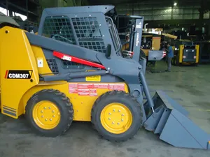 Lonking Mini Skid Steer Loader CDM307 With 0.43M3 Bucket Cheap Price For Sale