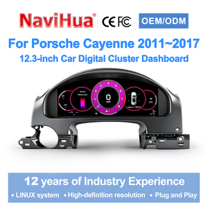 Nuevo Panel de Instrumentos Digital LCD de 12.3 Pulgadas para Porsche Cayenne 2010-2017, Velocímetro, Actualización del Tablero de Instrumentos - Product Image 1
