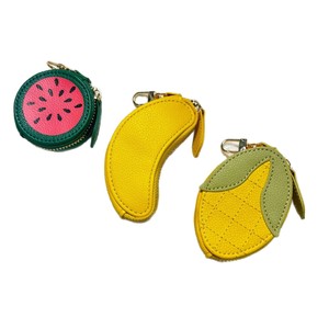 New cross-border arrival: Cute Fruit Leather <b>Bag</b> <b>Charm</b> - Mini Wallet with Fruit <b>Charm</b> - Product Image 5