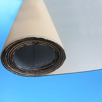 Rouleau de mousse à cellules fermées en aluminium XPE auto-adhésif, isolation thermique, haute valeur R, écologique, pour la construction d'entrepôts