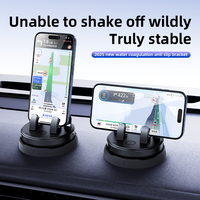 Support de téléphone de voiture personnalisé avec logo, exquis et compact, stabilisateur de tableau de bord, support de téléphone portable flexible et portable