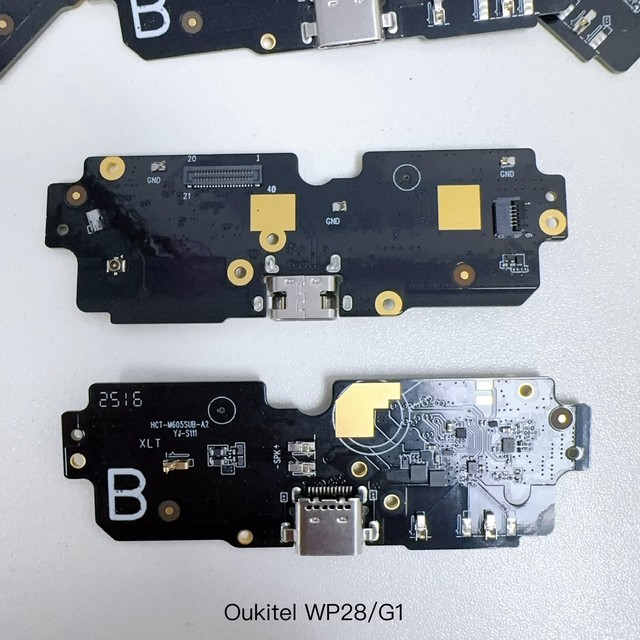 Replacement Mobile Phone Flex Cables for Oukitel WP28 G1 Mobile Phone Bar Type Tail Plug Board