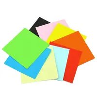 Papier origami coloré, flottant, artisanal, 50 pièces, vente en gros