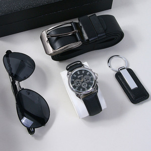 Christmas <strong>Valentine</strong> <strong>S</strong> <strong>Day</strong> Dad <strong>Gift</strong> Set Quartz Watch Belt Premium Practical Ideal <strong>for</strong> Business Companion Gifting - Product Image 4