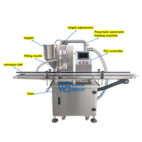 Machine de remplissage de bouteilles entièrement automatique à pompe à engrenages en acier inoxydable pour cosmétiques, shampoings, crèmes et pâtes liquides – Offre Spéciale
