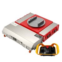 Plataforma Eléctrica para Mover Maquinaria, 20 Toneladas, Patines de Alta Resistencia, Carro de Transporte de Equipos Industriales, Control Remoto