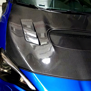Cofano in Vera Fibra di Carbonio Stile WRC con Prese d'Aria per Toyota 86 FT86 Scion FRS Subaru BRZ 2012-2019, Copertura Anteriore del Motore - Product Image 5