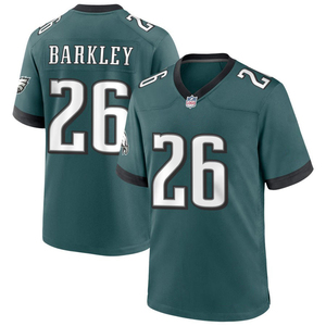 2026 Midnight Green Philadelphia Jersey American Football Shirts Gestikte Geborduurde Jeugd Uniformen Sportkleding met Logo's - Product Image 5