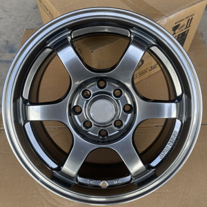Jantes en alliage lisses de haute qualité 14 pouces R14 largeur 5.5J 4 trous 4100 JDM pour les nouvelles voitures <span class=keywords><strong>Agya</strong></span> Aveo Alpine Toyota - Product Image 2