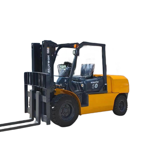 Forklift Diesel Bekas Komatsu 5 Ton FD50 dengan Mesin Komatsu SAA4D95L, Tiang 2 Tahap 3 m - Product Image 1