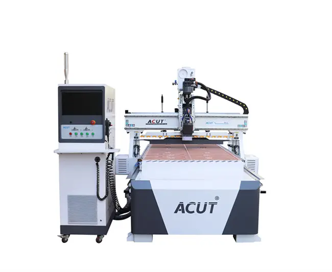 ACUT 1331 H12 otomatik takım değiştirici 9KW astar ATC CNC router işleme makinesi