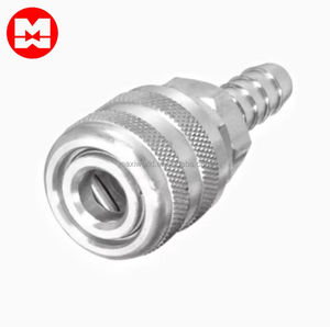 Acoplador Rápido de Tubo ARO Americano SH, Acoplador de Acero Galvanizado para Compresor de Aire, Bomba de Aire para Neumáticos, Herramienta Neumática - Product Image 1