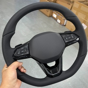 Vente en gros de volant de voiture en cuir personnalisé style sport pour Volkswagen <span class=keywords><strong>VW</strong></span> <span class=keywords><strong>Golf</strong></span> 5 6 <span class=keywords><strong>7</strong></span> <span class=keywords><strong>7</strong></span>.5 6R R Passat CC Gti <span class=keywords><strong>Gte</strong></span> MK8 - Product Image 6