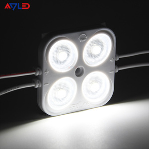 Dc12v công suất cao 2835 3 Wát 4Leds vuông 6000K Backlit tiêm LED mô-đun ánh sáng cho 80-250 mét quá khổ thư kênh lightboxes - Product Image 1