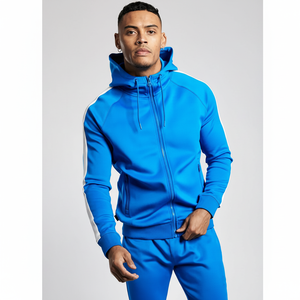 Chándales de dos piezas Slim Fit Hombres Fabricado Diseño personalizado Impresión Costura única y estilo innovador Chándales de moda - Product Image 1