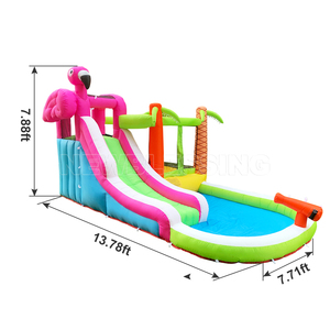 <b>Inflatable</b> Bouncer Castle Bouncing <b>Water</b> Jumping <b>Slide</b> for Girls Kids NB-93005 <b>Inflatable</b> <b>Water</b> Castle <b>Inflatable</b> Bouncer - Product Image 6