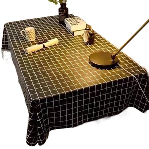 PVC <b>Tablecloth</b> Rectangular Waterproof Oil Proof Printed Home Use Washable - Product Image 3