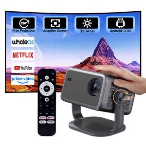 Proyector Inteligente Android en Oferta con Sistema Operativo Whale y WIFI6 de Doble Banda BT5.2 para Oficina y Películas al Aire Libre - Product Image 1