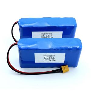 Precio de fábrica 24V 8.8ah batería de iones de litio de paquete con 18650 celdas para recargable ebike batería - Product Image 1