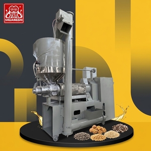 Máquina Prensa <span class=keywords><strong>de</strong></span> Aceite <span class=keywords><strong>de</strong></span> <span class=keywords><strong>Palma</strong></span> Industrial y Comercial <span class=keywords><strong>de</strong></span> 100 kg/h con Tornillo Sin Fin para Aceite Comestible Caliente y Frío - Product Image 1