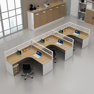 Atacado Modular Workstations Staff Business Mesas Móveis Home Office Escola Uso - Product Image 3