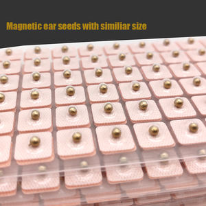 كريات مغناطيسية ذهبية ، كريات مغناطيسية للأذن بالوخز بالإبر بالإبر ، حبات الأذن بالابر الوخز بالإبر ، معالجة مغناطيسية بالأذن ، كريات مغناطيسية - Product Image 3