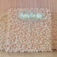 Künstliche Blumen Wand Geburtstag Hochzeit Blume Wand Events Dekoration 3D Blume Wand Hintergrund