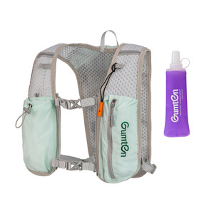 Chaleco de Hidratación para Correr, Mochila Ligera y Aislada con Botella de Agua Flexible de 250 ml para Senderismo, Trail Running, Ciclismo, Carreras, Maratón - Product Image 3