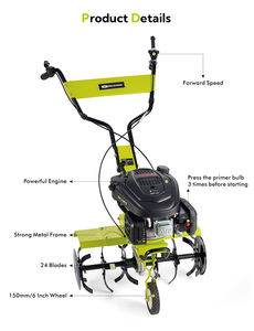 Hotsale 212cc 4kw 3600rpm 무선 랜드 가솔린 경운기 엔진 - Product Image 2