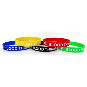 Pulsera de Silicona con Logotipo Médico Life Star /ANTIPRÉSTINOS/ Pulsera de Alerta Médica para Hombres y Mujeres, Pulsera Envolvente de Silicona - Product Image 2