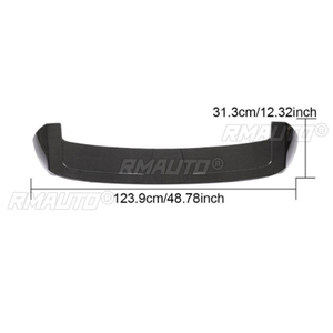 สปอยเลอร์หลังคาสำหรับ BMW X7 G07 ปี 2019 2020 2021 2022 2023 สีดำเงา  ชุดแต่งสปอยเลอร์หลังคาท้ายรถ - Product Image 3