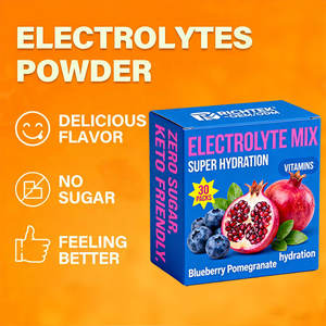 Oem özelleştirilmiş şekersiz enerji içeceği keton elektrolit- (30 paket)-Fitness ve egzersiz enerji artışı için hidrofor - Product Image 3