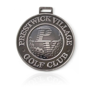 Nhà Máy Tùy Chỉnh Kim Loại Sân Golf Câu Lạc Bộ Túi Tag Golf Giải Đấu Cá Nhân Tên Laser Khắc Tag Golf Túi Tag Tùy Chỉnh - Product Image 3