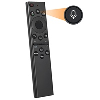 Télécommande vocale de remplacement BN59-01385A, code fixe, matériau plastique noir, IR, Samsung Neo QLED 4K/8K Smart TV, portée 10-16m