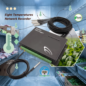 Registro DE DATOS Pirómetro Ethernet Manómetro Registrador Sistema de monitoreo de temperatura de la cámara frigorífica - Product Image 1