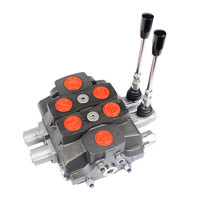 Vanne de commande directionnelle hydraulique manuelle Etlhyd pour chargeuses sur pneus Walvoil séries Q95, D40, SD14, SD8, DPX050