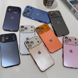 เคสโทรศัพท์มือถือแบบป้องกันรอบด้าน 360 องศา สำหรับ iPhone 17 Pro Max ดีไซน์โลหะ ป้องกันเลนส์ กันกระแทก ป้องกันรอยนิ้วมือ - Product Image 2