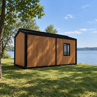 Maison préfabriquée moderne avec salle de bain privée pour l'activité de location de vacances Casa Prefabricada Para Alquiler Vacacional