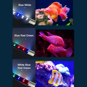 Zaohetian IP68 <span class=keywords><strong>T8</strong></span> interrupteur en verre changement de couleur poissons tropicaux <span class=keywords><strong>Aquarium</strong></span> <span class=keywords><strong>LED</strong></span> lumière éclaircissante spectre complet - Product Image 3