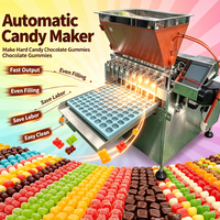 Machine automatique de fabrication de bonbons durs, caramel et toffee, avec moule remplaçable en acier inoxydable 304