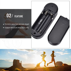Radio FM Portátil con Sintonización Digital, Pantalla LCD, Mini, Tamaño de Bolsillo, Compatible con Auriculares, para Caminar y Correr, Alimentado por Batería, de Plástico - Product Image 4