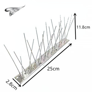 Offres Spéciales réglable en acier inoxydable 304 pointes d'oiseaux <span class=keywords><strong>Anti</strong></span> Pigeon attrape-oiseaux budget-Friendly contrôle des oiseaux en plein air - Product Image 4