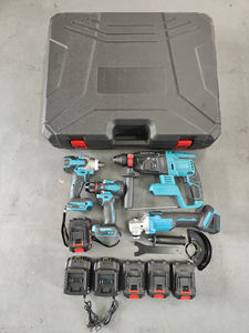 Factory 4in1 Cheap Oem Torque inalámbrico 20V <span class=keywords><strong>Llave</strong></span> <span class=keywords><strong>de</strong></span> <span class=keywords><strong>impacto</strong></span> sin escobillas 1/2 Combo para la venta - Product Image 3