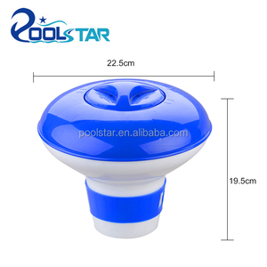 Distributeur de chlore flottant réglable pour piscine, pour comprimés de 3 pouces, distributeur de produits chimiques en plastique bleu pour piscine, accessoires de <span class=keywords><strong>spa</strong></span> - Product Image 4
