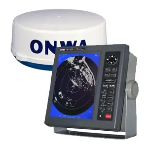 Ais 디스플레이 트랜스 폰더 ONWA 10.4 인치 컬러 LCD로 맞춤형 해양 레이더 내비게이션